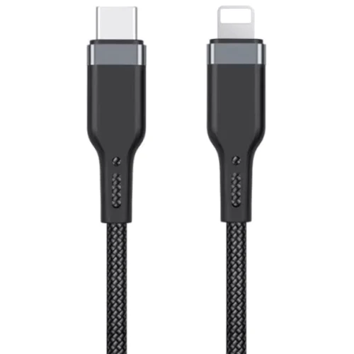 Кабель WIWU Platinum Series USB-C to Lightning 30cm Black