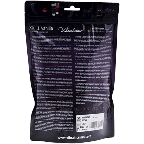 Презервативы Amor Vibratissimo XX ... L Fruit Color, 64 мм, 50 шт