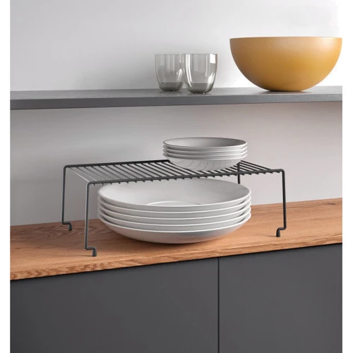 Полка кухонная Metaltex BROOKLYN LAVA 47x23x15 см (361303): Материал нержавеющая сталь