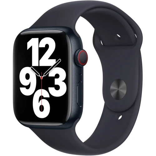 Аксессуар для Watch Apple Sport Band Midnight M/L (MPLU3) for Apple Watch 42/44/45/49mm: Совместимость Apple Watch 49mm, Apple Watch 42mm, Apple Watch 44mm, Apple Watch 45mm