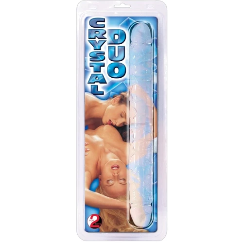 Двухсторонний фаллоимитатор Orion Crystal Duo
