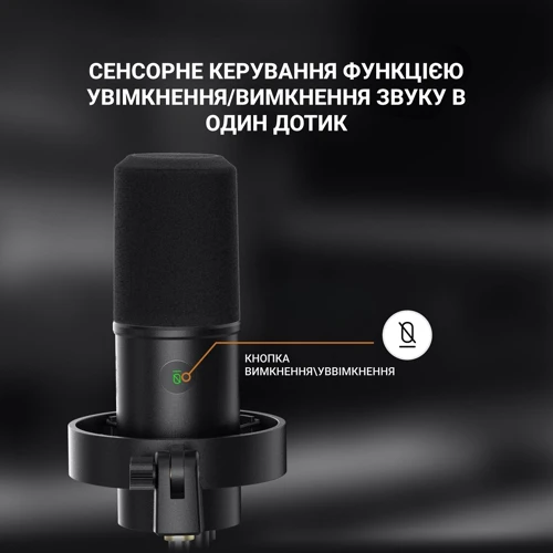 Динамический USB/XLR микрофон Fifine T688 Black фото 9