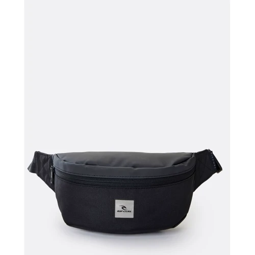 Мужская поясная сумка Rip Curl Waist Bag Small Midnight черная (11PMUT-4029)