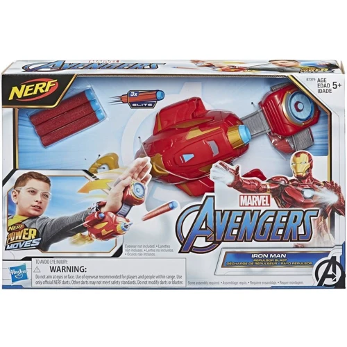 Бластер Hasbro Nerf Marvel Avengers Репульсор Залізної людини (E7376)
