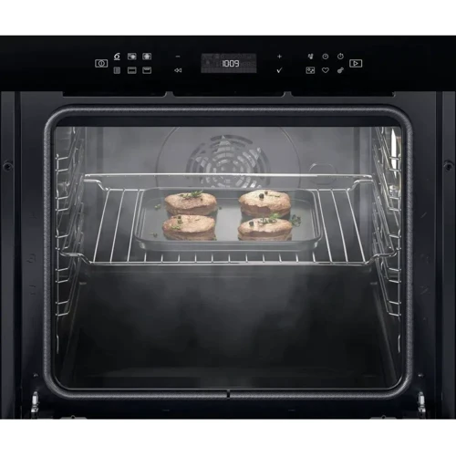 Духовой шкаф электрический Whirlpool W7OS44S2HBL: Приготовление на пару нет