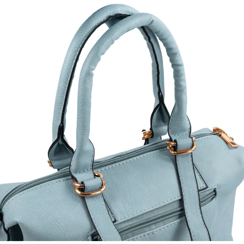Женская сумка саквояж Valiria Fashion голубая (DET1112-1): Тип Сумки