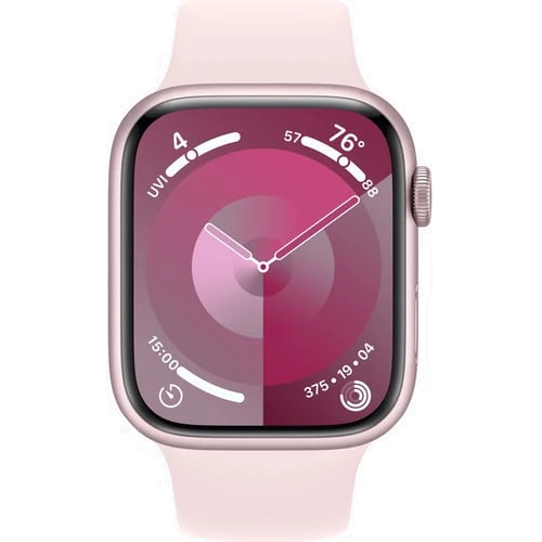 Apple Watch Series 9 41mm GPS+LTE Pink Aluminum Case with Pink Sport Band (MRHY3, MRJ03) Approved Витринный образец: Причина уценки Активированы, витринный образец, хорошее состояние, комплектация полная: коробка, зарядка, часы