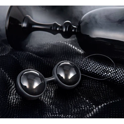 Вагинальные шарики LELO Luna Beads Noir, 3 см
