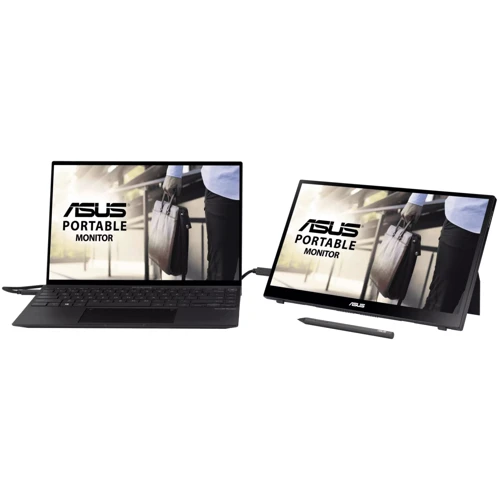 Монитор Asus ZenScreen Ink MB14AHD (90LM063V-B01170): Разъемы HDMI, USB Type-C, DisplayPort, Выход на наушники