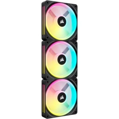 Кулер Corsair iCUE Link QX120 RGB PWM PC Fans Starter Kit with iCUE Link System Hub (CO-9051002-WW): Уровень шума, dB 10-37