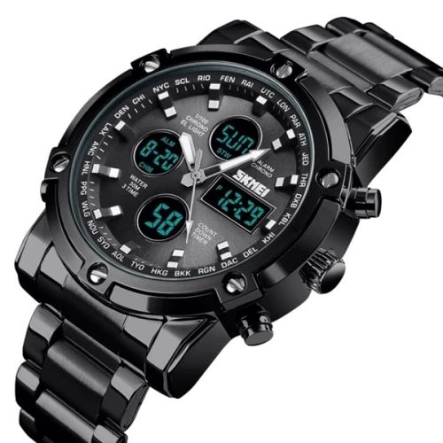 Наручний годинник Skmei Molot Limited AllBlack 1210 фото 7
