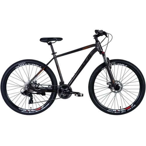 Велосипед AL 27.5" Formula THOR DD CS рама-17.5" сіро-чорний 2024 (OPS-FR-27.5-233)