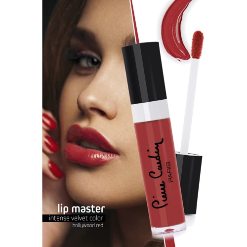 Pierre Cardin Lip Master Liquid Lipstick № 603 Hollywood Red Помада для губ 7 ml: Вид Губная помада