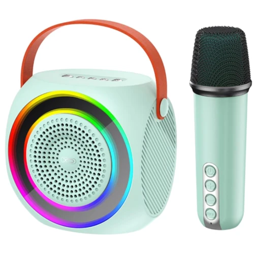 Акустика XO F42 Dazzling RGB with Microphone Blue