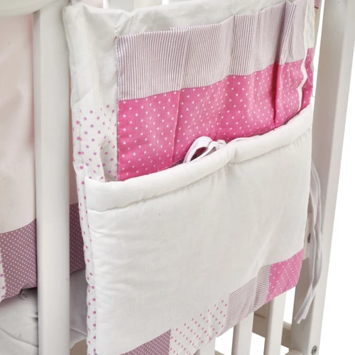 Комплект постельного белья Twins Dolce Друзья зайчики розовый (4060-D7-002): Количество единиц 7 эл.