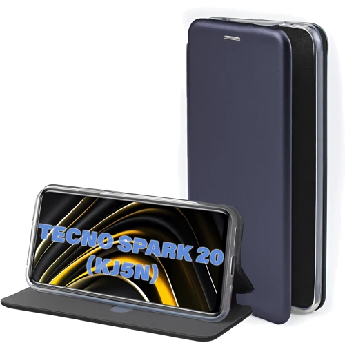 Чехол для телефонов BeCover Book Exclusive Deep Blue for Tecno Spark 20 (KJ5n) (711241)