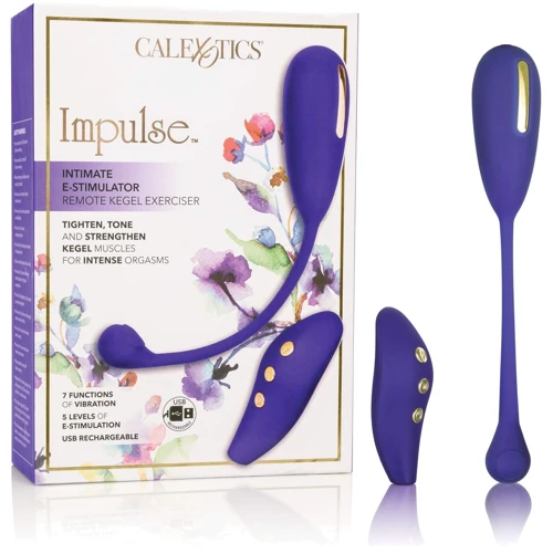 CalExotics Impulse EStim Remote Kegel Exerciser - виброяйцо тренажер Кегеля