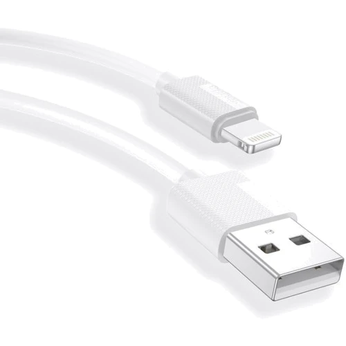 Кабель T-PHOX USB Cable to Lightning Nets 30cm White (T-L801 White) фото 3