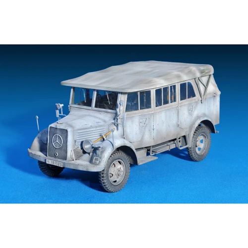 Сборная модель MiniArt Немецкий армейский автомобиль L1500A (Kfz.70) (MA35147) фото 4