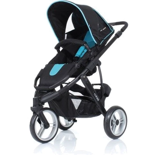 Универсальная коляска (2-в-1) ABC Design Cobra Turquoise-Black (3882/212): Количество блоков один