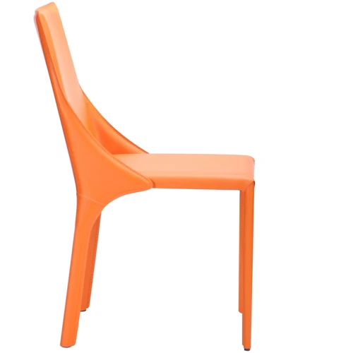 Стул AMF Artisan orange leather (545650): Материал каркаса кожа, металл