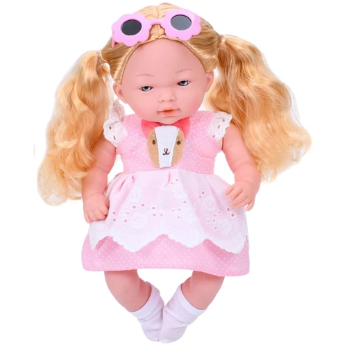 Кукла музыкальная Limo Toy Маленькие-миленькие мягконабивная 33 см (M 5885 I UA): Возраст от 3 лет