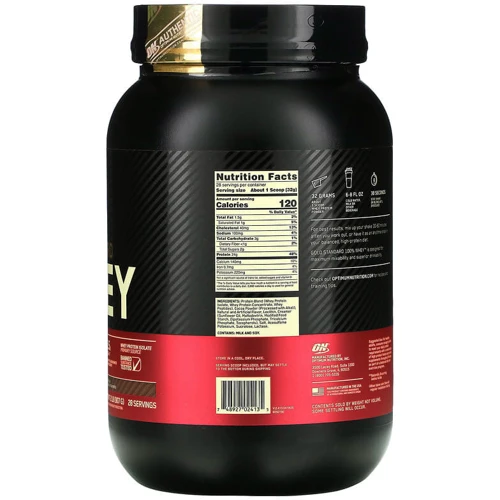 Протеин Optimum Nutrition 100% Whey Gold Standard 907 g / 28 servings / Extreme Milk Chocolate: Вид Сывороточные