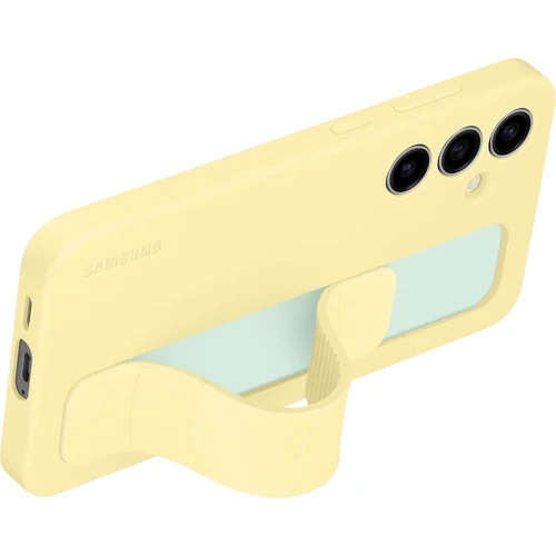 Чохол для телефона Samsung Standing Grip Case Yellow (EF-GS721CYEGWW) для Samsung S721 Galaxy S24 FE: Колір желтый
