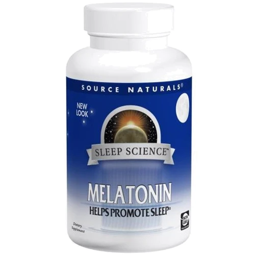 

Source Naturals Melatonin 3mg, Sleep Science, 120 Tab
