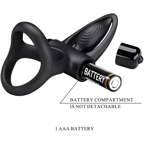 Ерекційне віброкільце LYBAILE Pretty Love - Vibration Cock Ring (BI-210306-1)