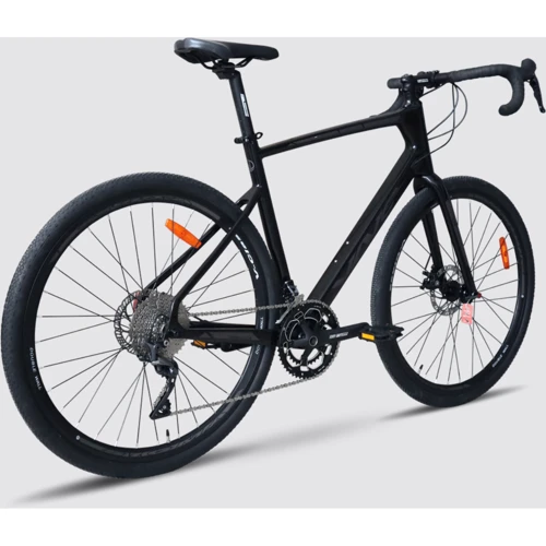 Велосипед VNC 2023' 28" PrimeRacer Team V51C12SH105-2851-BG 20"/51см (4460) black (shiny)/grey (shiny)