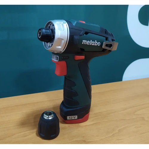 Шуруповерт Metabo PowerMaxx BS Basic (600984500): Тип патрона быстрозажимной