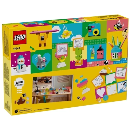 Конструктор LEGO Classic Счастливый творческий набор 680 деталей (11042) фото 14