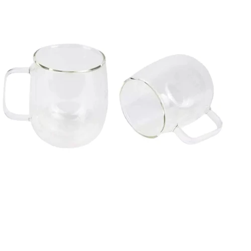 

Набор стеклянных чашек Bergner Coffee & tea lovers BG-20116-MM 400 мл 2 шт (00000025109)