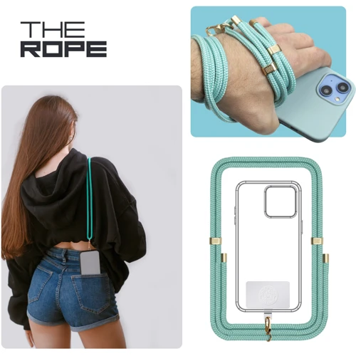 Ремешок для смартфона ArmorStandart Rope Gold Arctic with Clear holder (ARM67202) фото 5