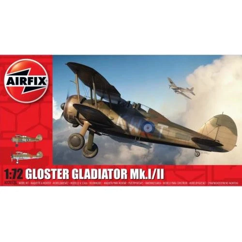 Истребитель Airfix Gloster Gladiator Mk.I/Mk.II AIR02052A