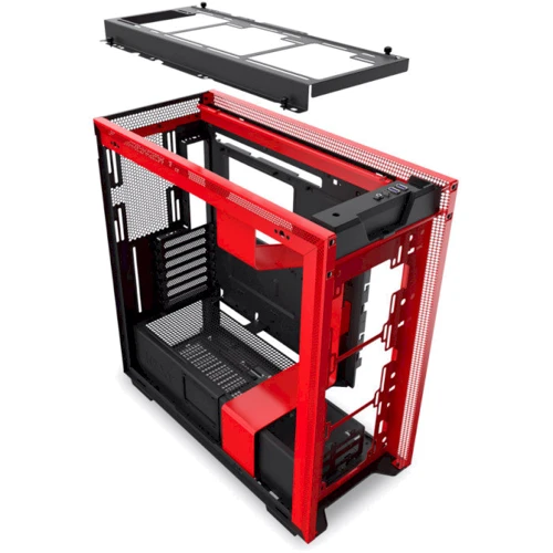 Корпус ZXT H710 Black-Red (CA-H710B-BR) фото 6