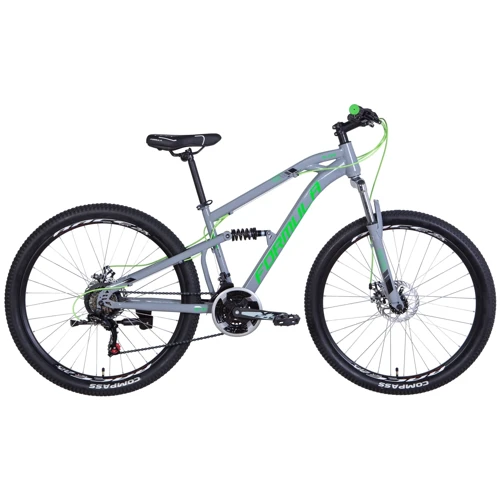 Велосипед Formula BLAZE 2021 M 27.5 "сіро-зелений (OPS-FR-27.5-067)