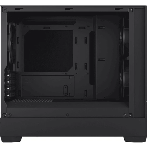 Корпус Fractal Design Pop Mini Silent Black TG Clear Tint (FD-C-POS1M-02): Материал передней панели сталь