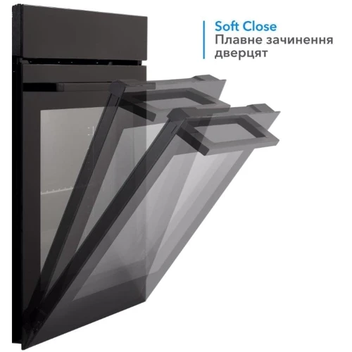 Духовой шкаф электрический ELEYUS EMMA 6010 BL STL: Количество режимов нагрева 10