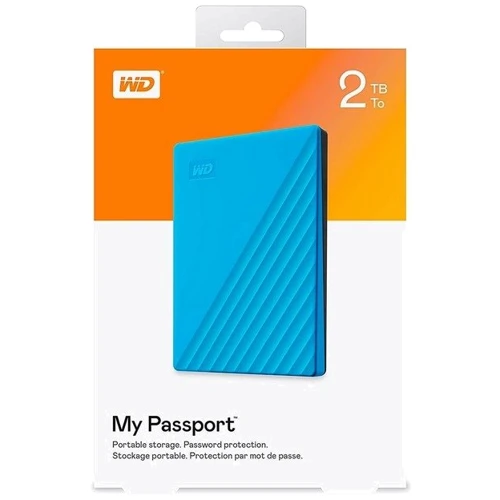 Внешний жесткий диск WD My Passport 2TB (WDBYVG0020BBL-WESN): Вес, г 120