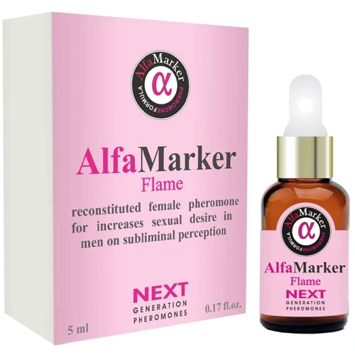 

Душистая эссенция с феромонами AlfaMarker Flame for Women, 5 мл