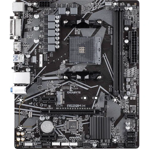 GIGABYTE A520M H фото 5
