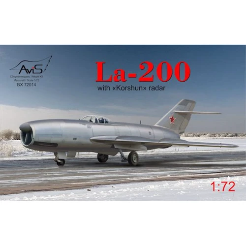 Винищувач Avis Ла-200 з радаром Коршун