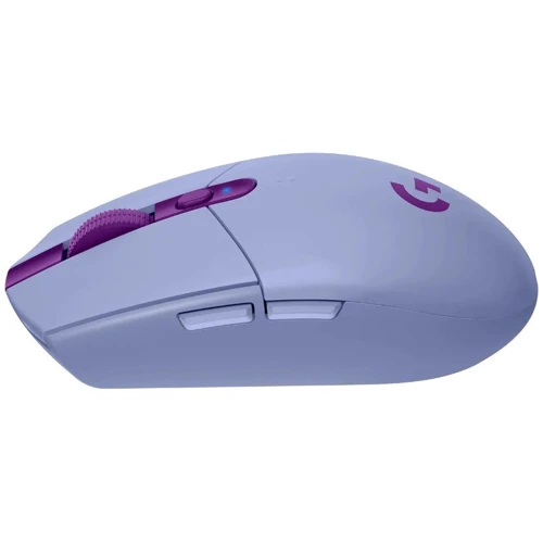 Мышь Logitech G304 Lightspeed Lilac (910-006024): Эргономика симметричная для левшей