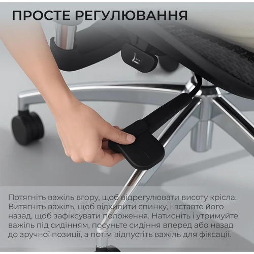 Офисное кресло Sihoo DORO S100 Mesh Black (S100-M301)