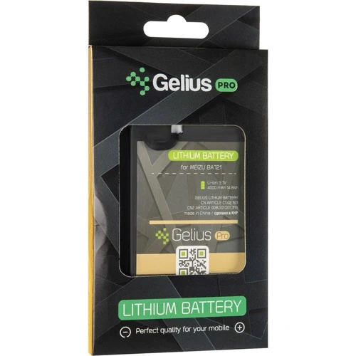 Аккумулятор Gelius Pro 4000mAh (BA721) for Meizu M6 Note фото 3