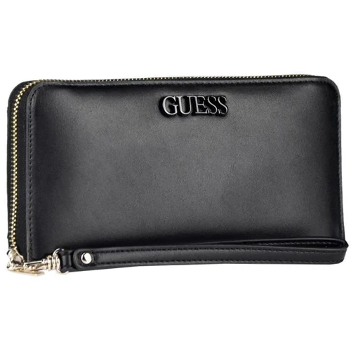 Жіночий гаманець Guess Central City Slg Lrg Zip Arnd чорний (SWVG8109460-BLA): Стать жіночий