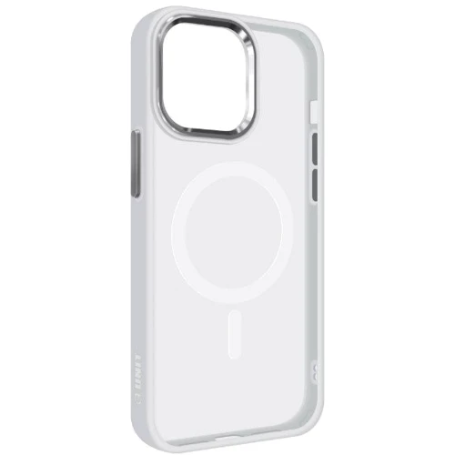 Чохол для iPhone ArmorStandart Unit MagSafe Matte Clear Silver для iPhone 14 Pro Max (ARM70438)