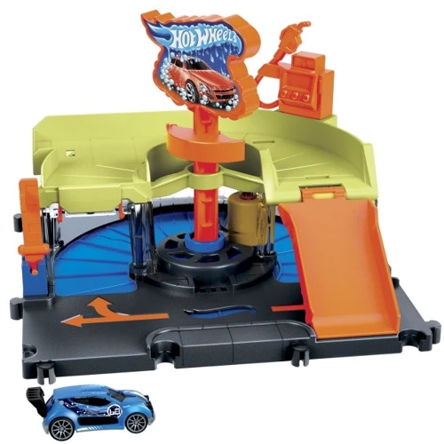 Ігровий набір Hot Wheels City Швидкісна автомийка (HDR27)
